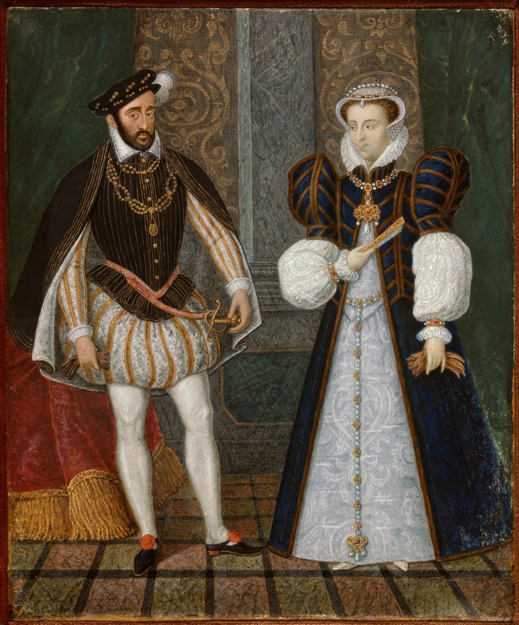 Henry II (1519 - 1559) ve Catherine de Medici (Caterina de Medici) (1519 - 1589), Fransa Kralı ve Kraliçesi
