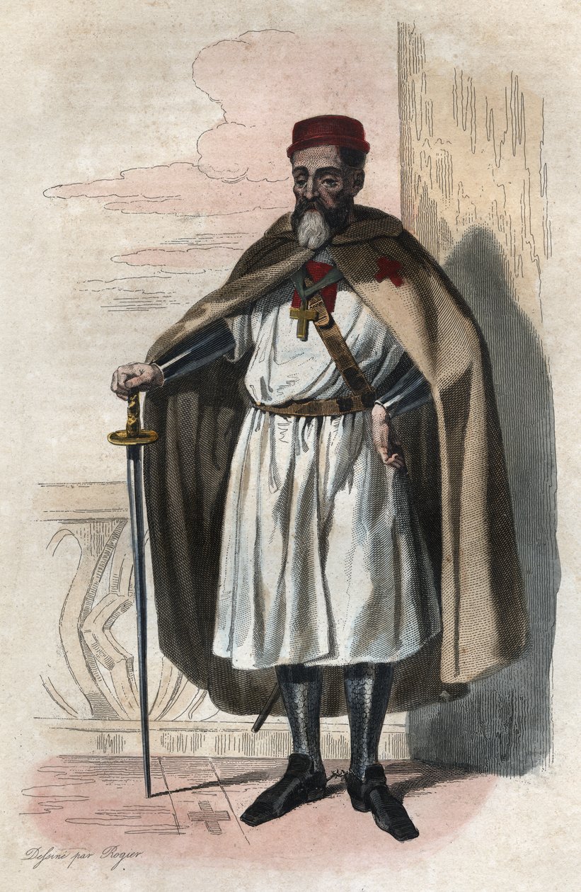 Jacques of Molay (Molai) (1243-1314), Tapınak Şövalyelerinin Büyük Üstadı