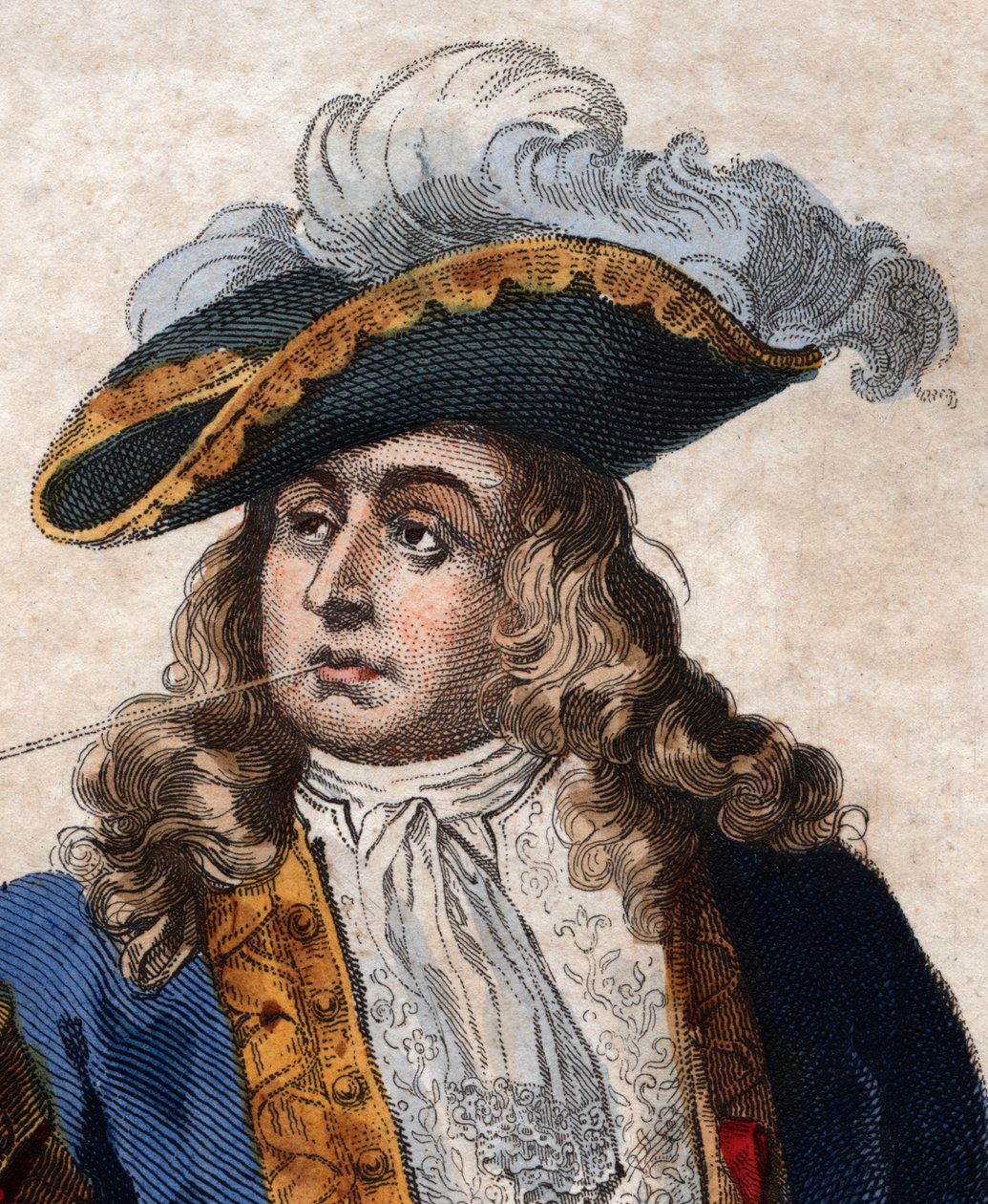 Jean Bart (1650-1702), Fransız korsan portresi. by French School