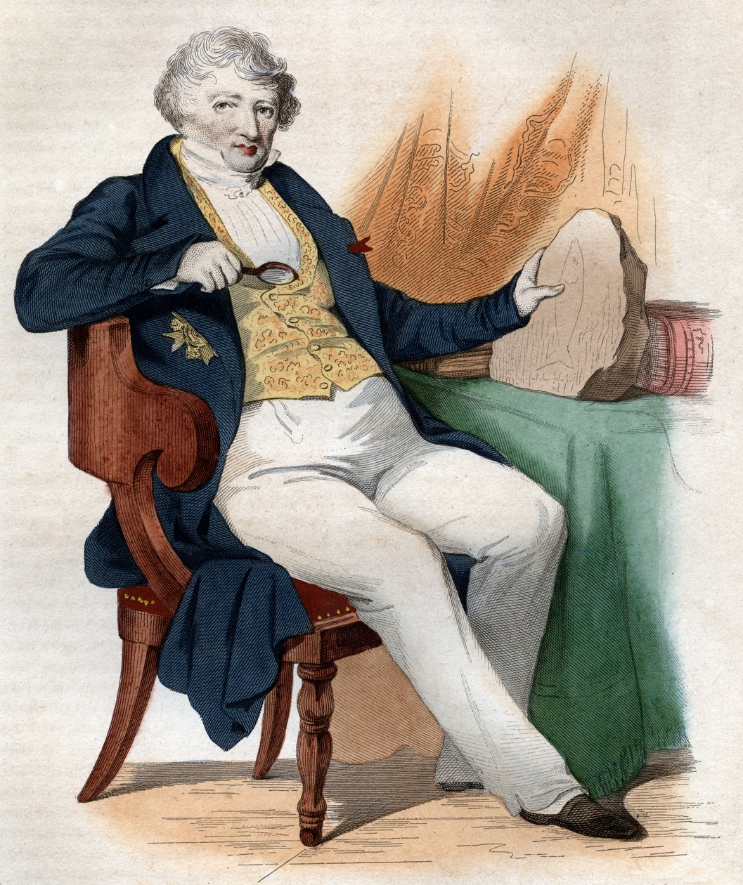 Georges Cuvier (1769-1832), Fransız doğa bilimci ve zoolog olarak bilinen Jean Leopold Nicolas Frederic Cuvier