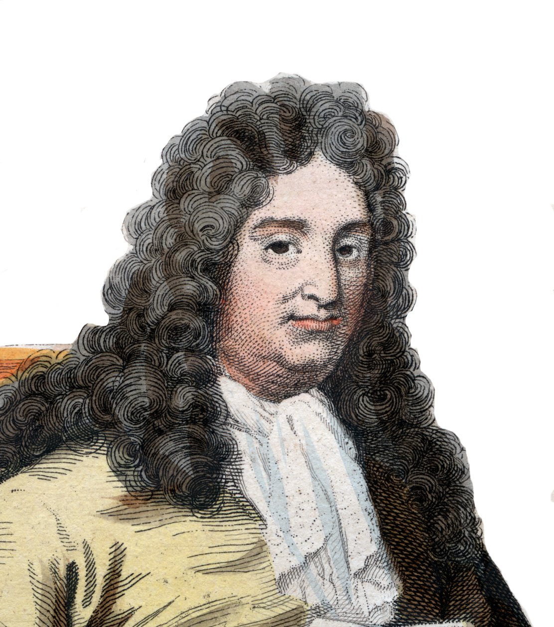 Jean Racine (1639-1699), Fransız oyun yazarı portresi. by French School