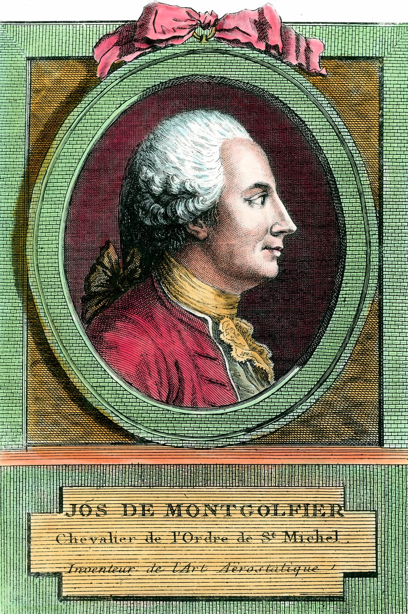 Sıcak hava balonunun mucidi Joseph de Montgolfier