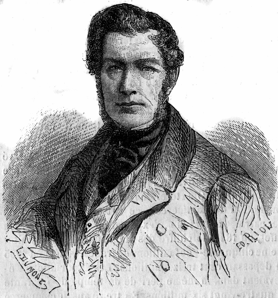 Jules Louis Philippe Coignet (1798-1860), Fransız ressam. 21 Nisan 1860 tarihli “Le Monde Illustré” n°158