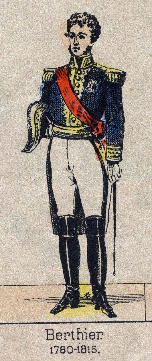 Louis Alexandre (Louis-Alexandre) Berthier (1753-1815), Neuchatel Prensi, Fransa Marechal