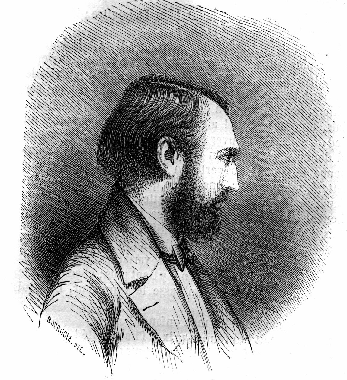 Louis Lacombe (Trouillon Lacombe, Trouillon-Lacombe) (1818-1884), Fransız bestecinin portresi. 1852