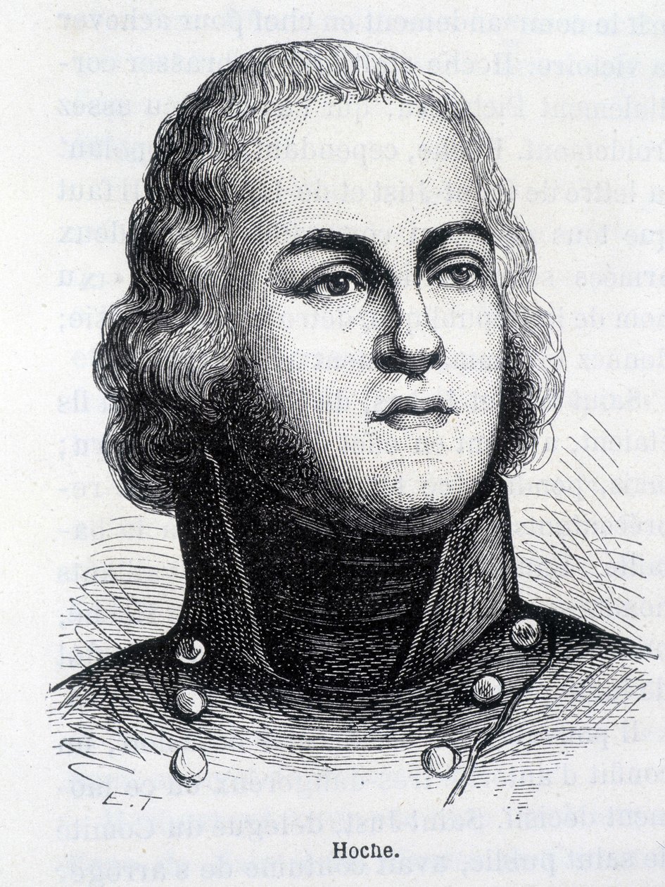Louis Lazare Hoche (1768-1797), Fransız generalin portresi - Henri Martin tarafından "" L