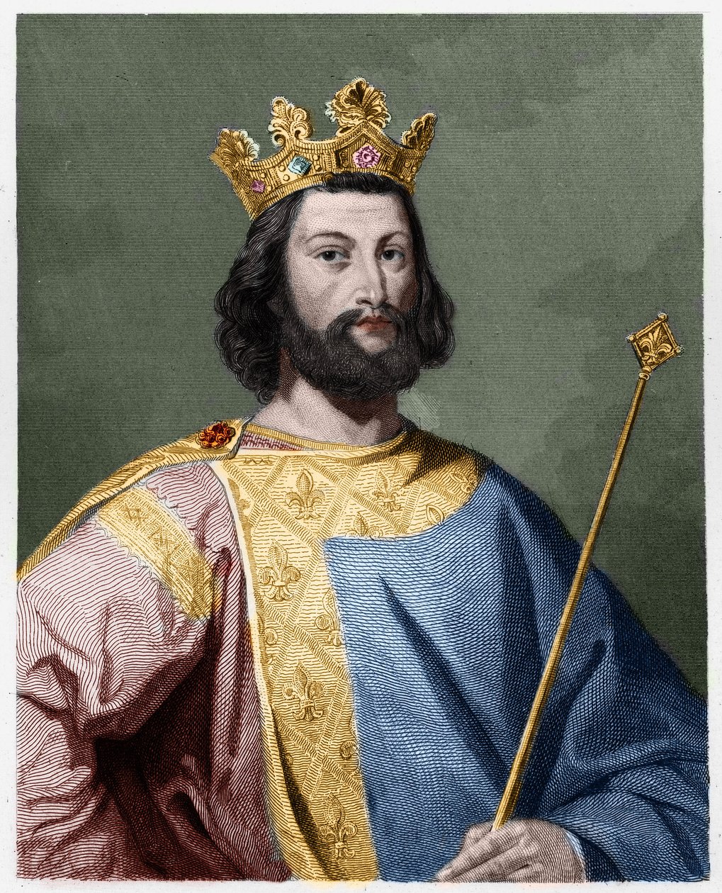 Louis VII Genç (1120 - 1180), Fransa Kralı - Lavallee