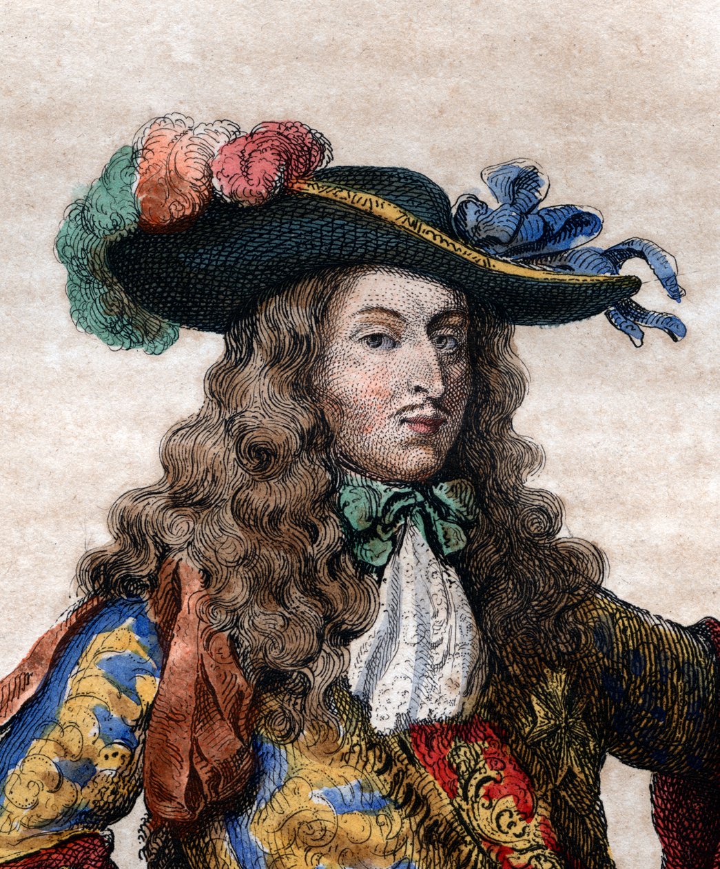 Louis de Bourbon, Conde Prensi (1621-1686), Fransız general, le Grand Conde olarak bilinen portresi. by French School
