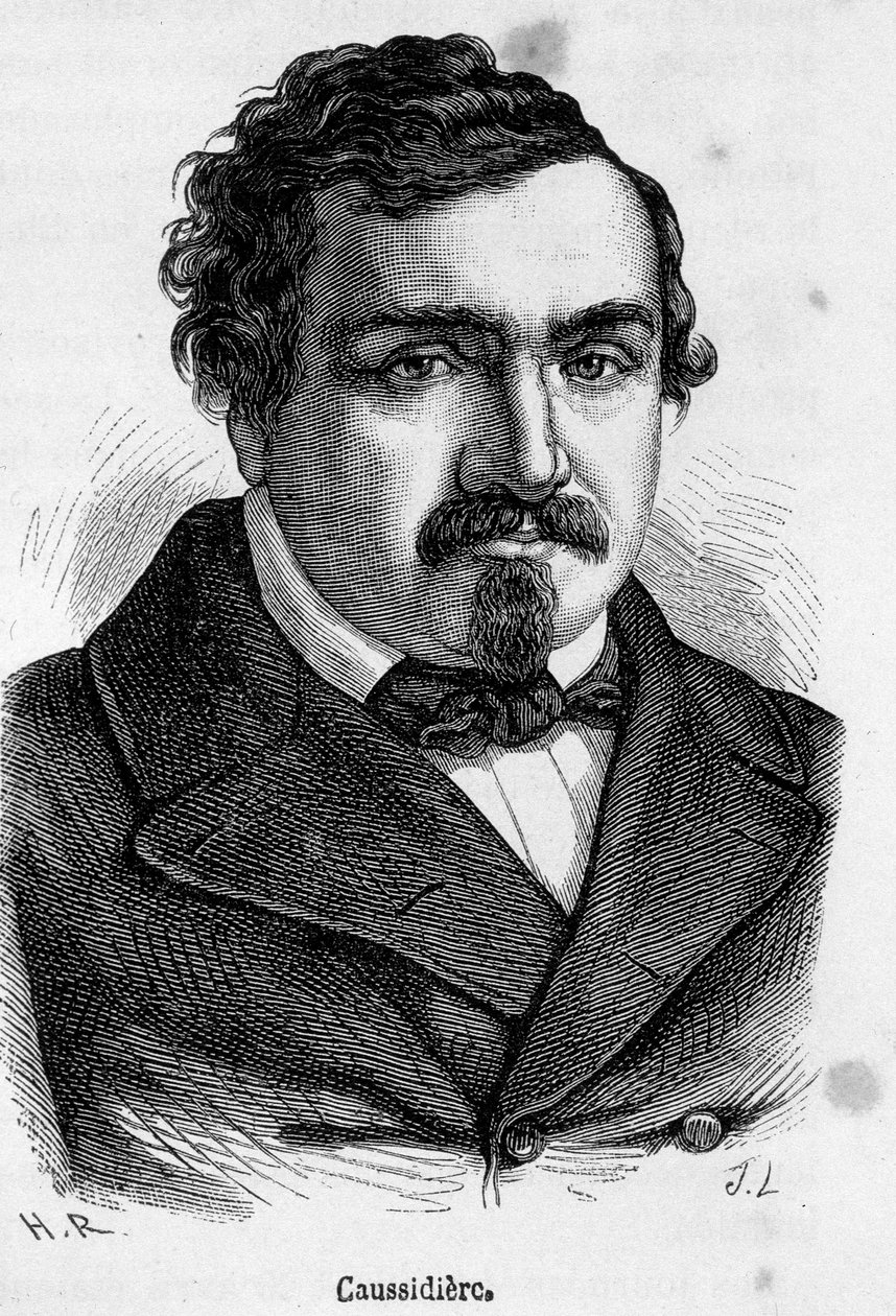 Marc Caussidiere, Fransız politikacı (1808-1861) portresi. by French School