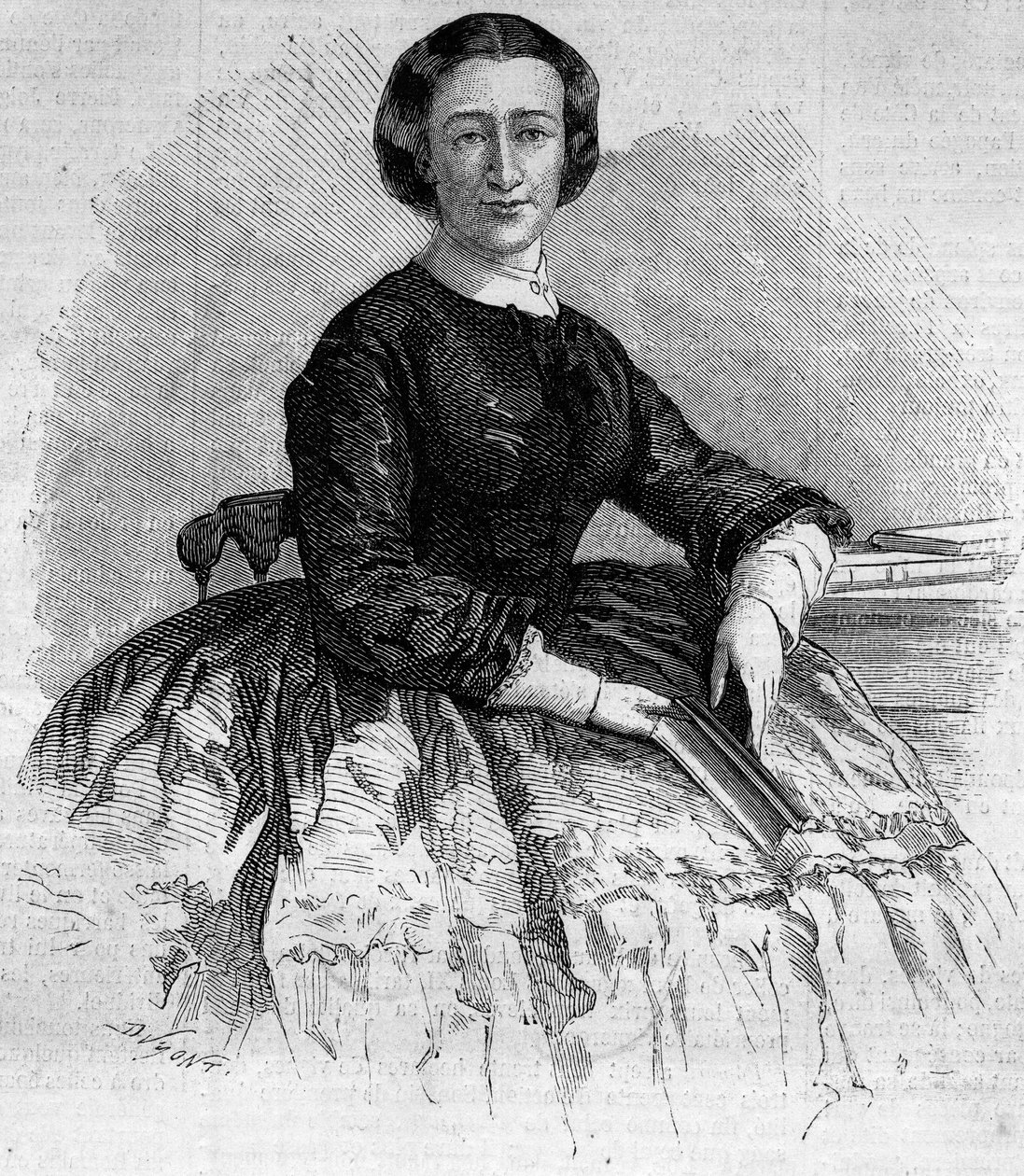 Maria Francisca de Sales (1825-1860), Alba Düşesi ve Fransız Impress Eugenie de Montijo
