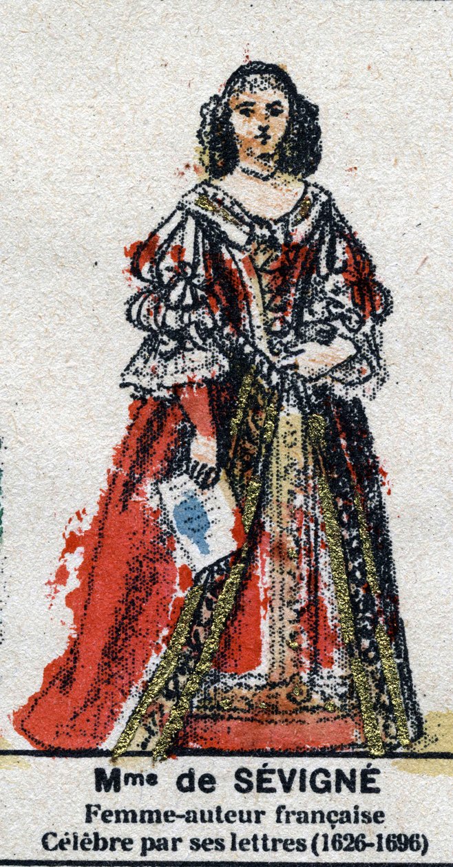 Madame de Sevigne (1626-1696) olarak bilinen Sevigne Markizi Marie de Rabutin-Chantal