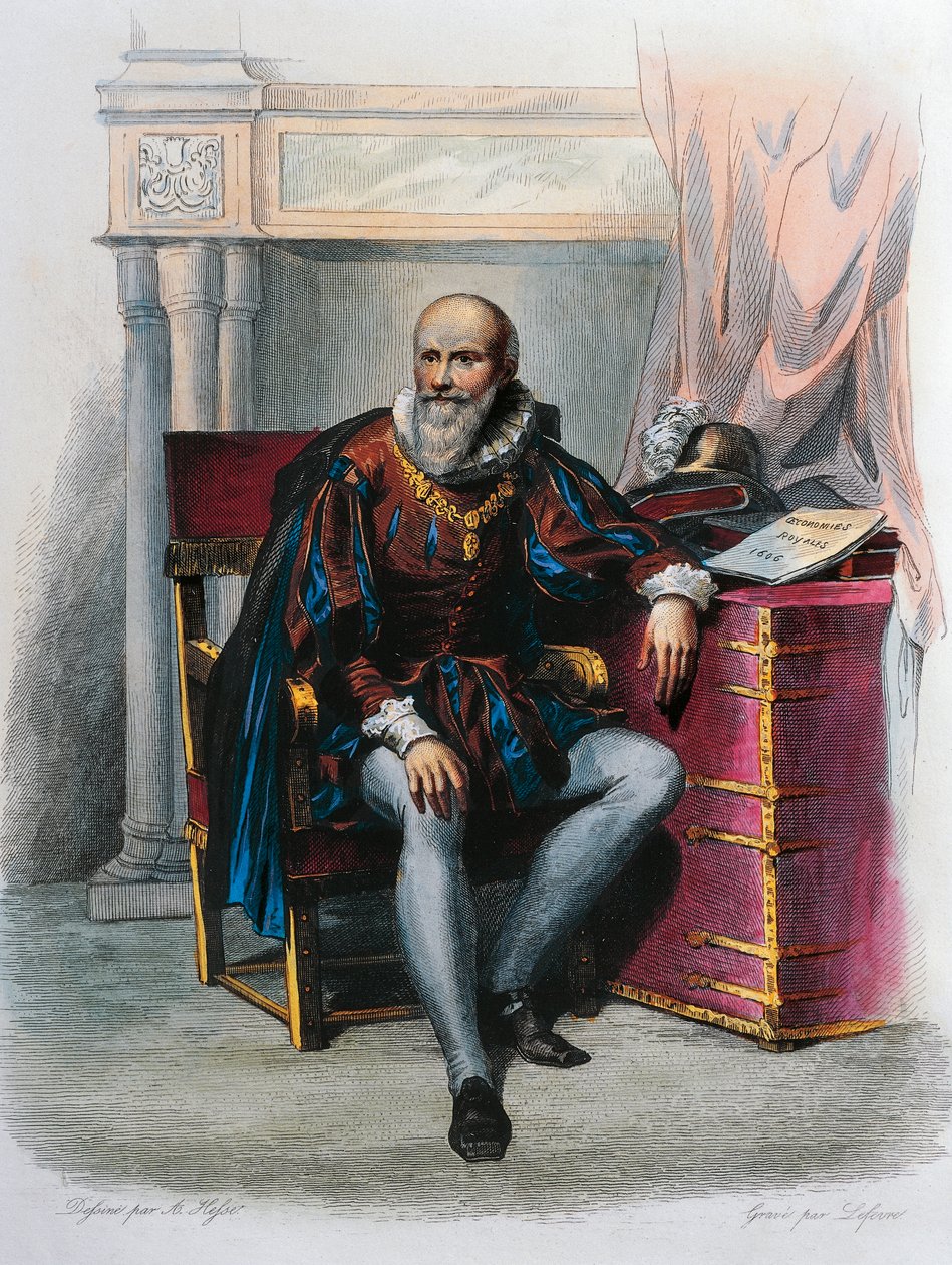 Sully Dükü Maximilien De Bethune'un portresi by French School