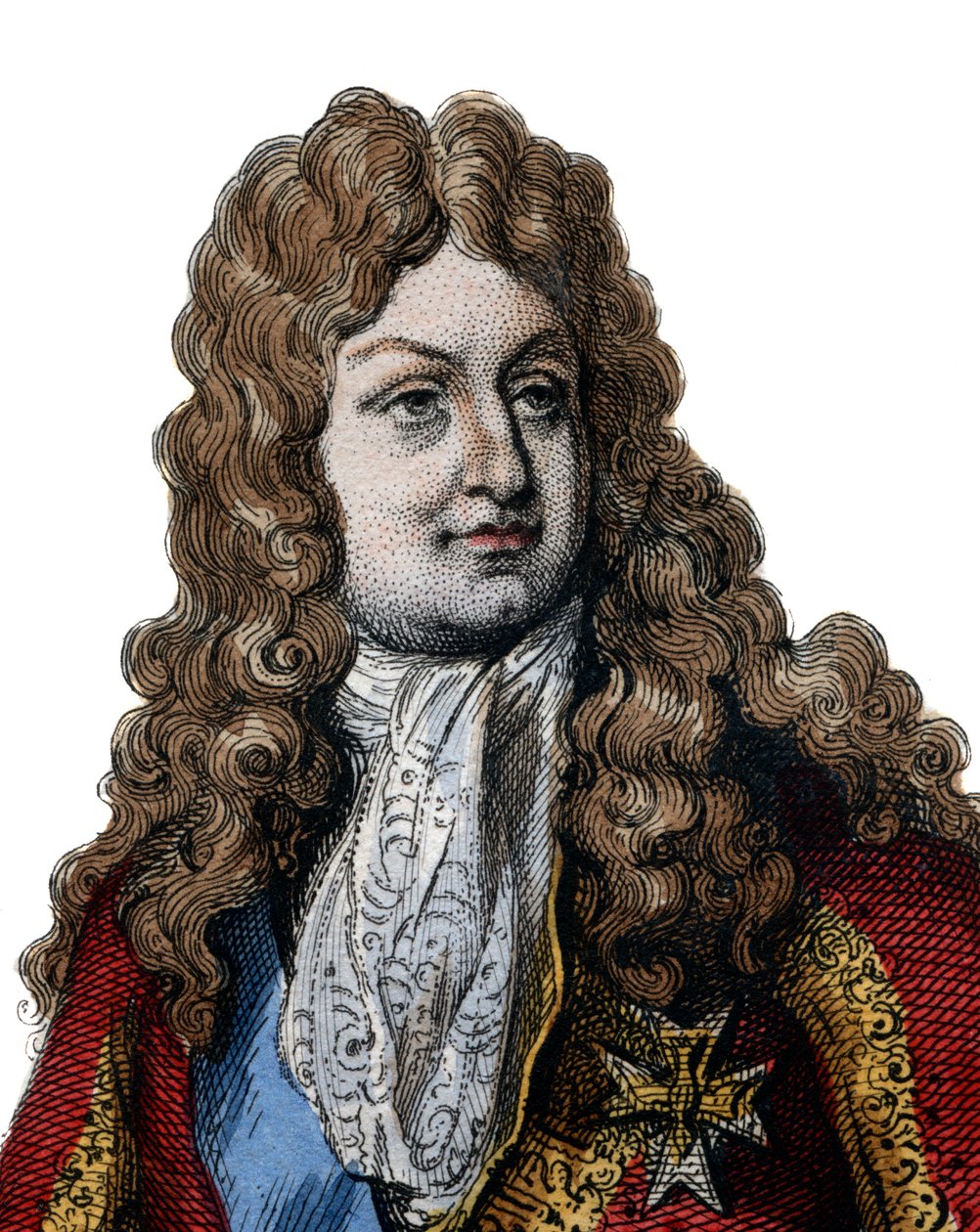 Philippe II, Orleans Dükü (1674-1723) portresi. by French School
