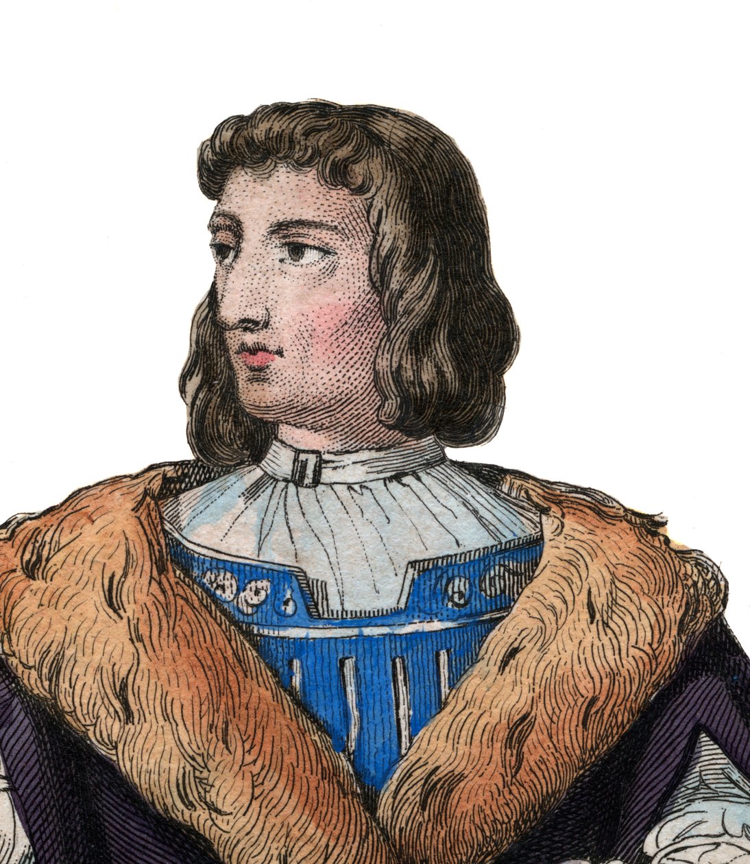 Philippe de Commines (1447-1511), Fransız yazar ve diplomatın portresi. by French School