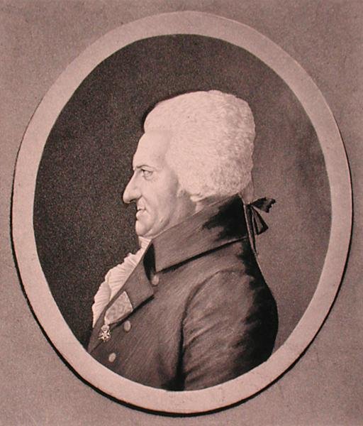 Edme Quenedey (1756-1830) tarafından oyulmuş Pierre-Alexandre Monsigny (1729-1817) portresi (gravür) by French School