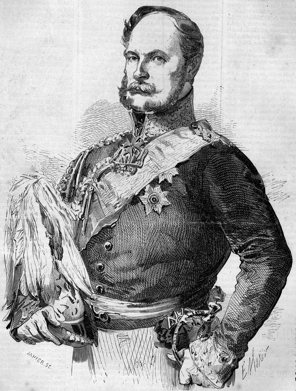 Prens Frederic Guillaume Louis (1797-1888), gelecekteki William I, Prusya Kralı ve Almanya İmparatoru
