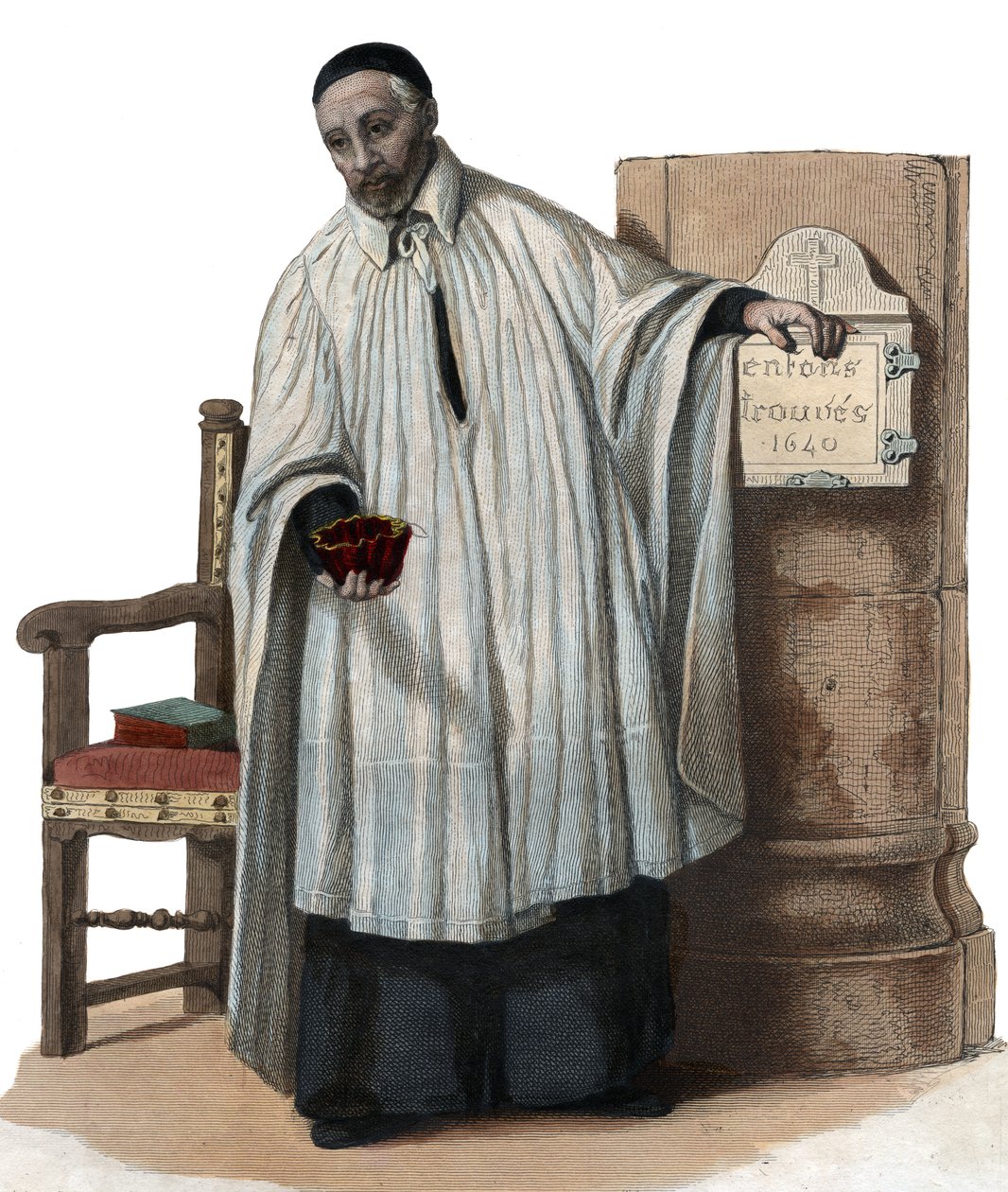 Katolik Kilisesi rahibi Aziz (Aziz) Vincent de Paul