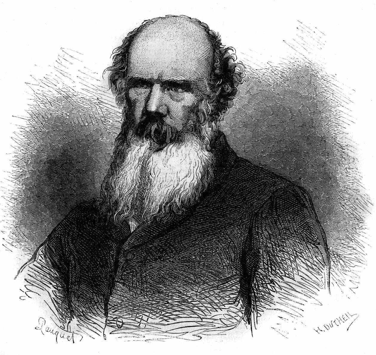 Samuel Charters Macpherson (1806-1860), İngiliz askeri ve politikacı portresi. 1868