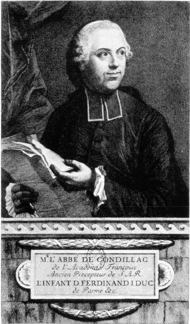 Abbe Etienne Bonnot de Condillac
