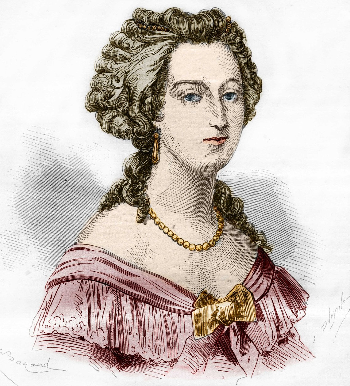 Boufflers Markizi Marie Francoise Catherine de Beauvau Craon
