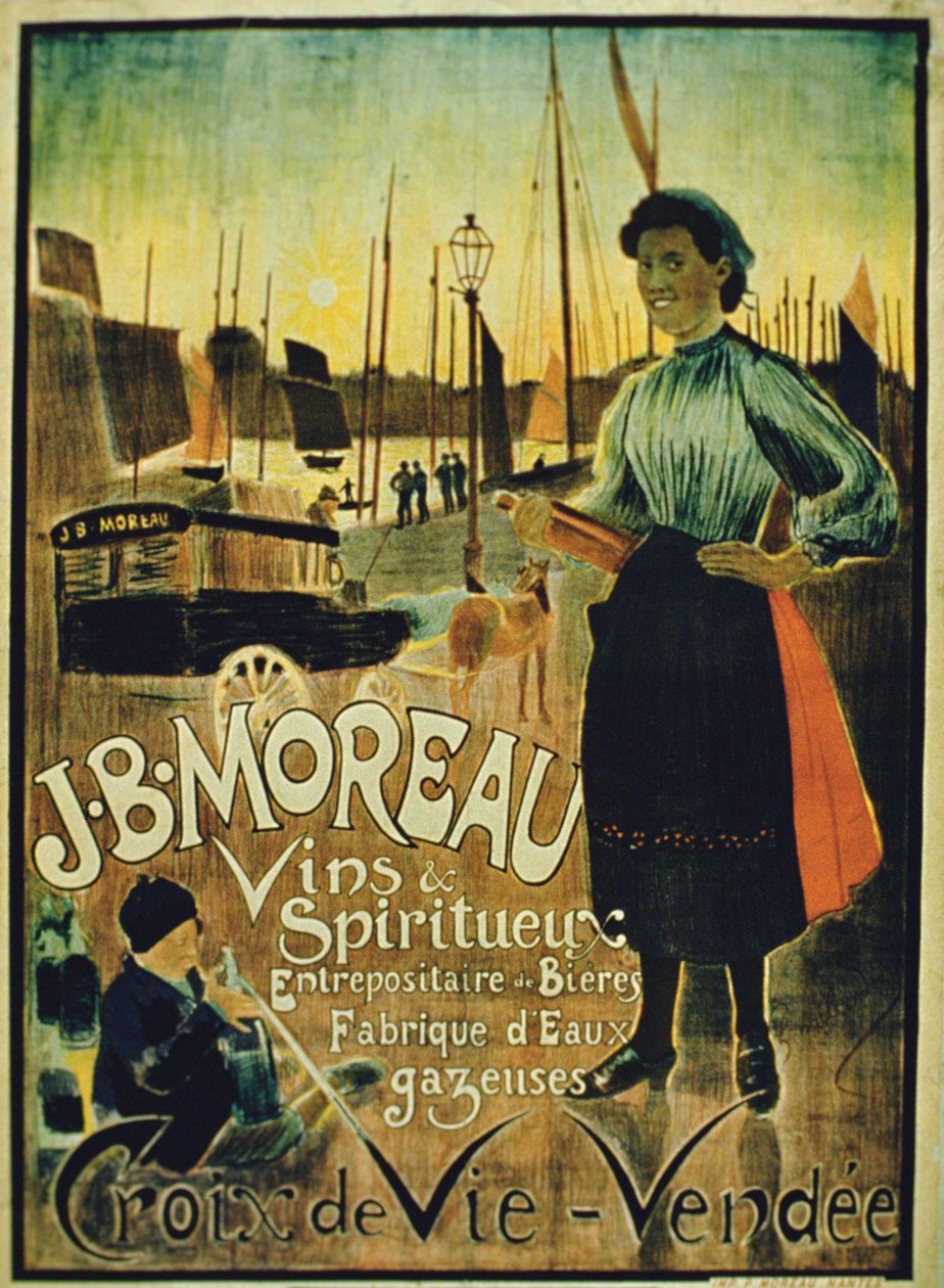J.B. Moreau, Vendee tarafından yapılan Croix de Vie reklam afişi by French School