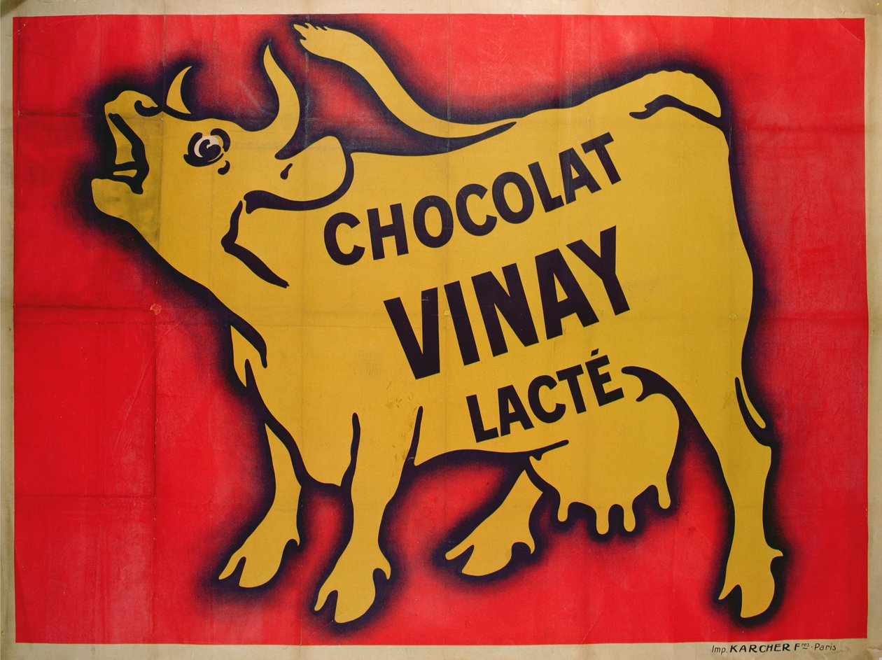 Poster reklam Vinay çikolata by French School