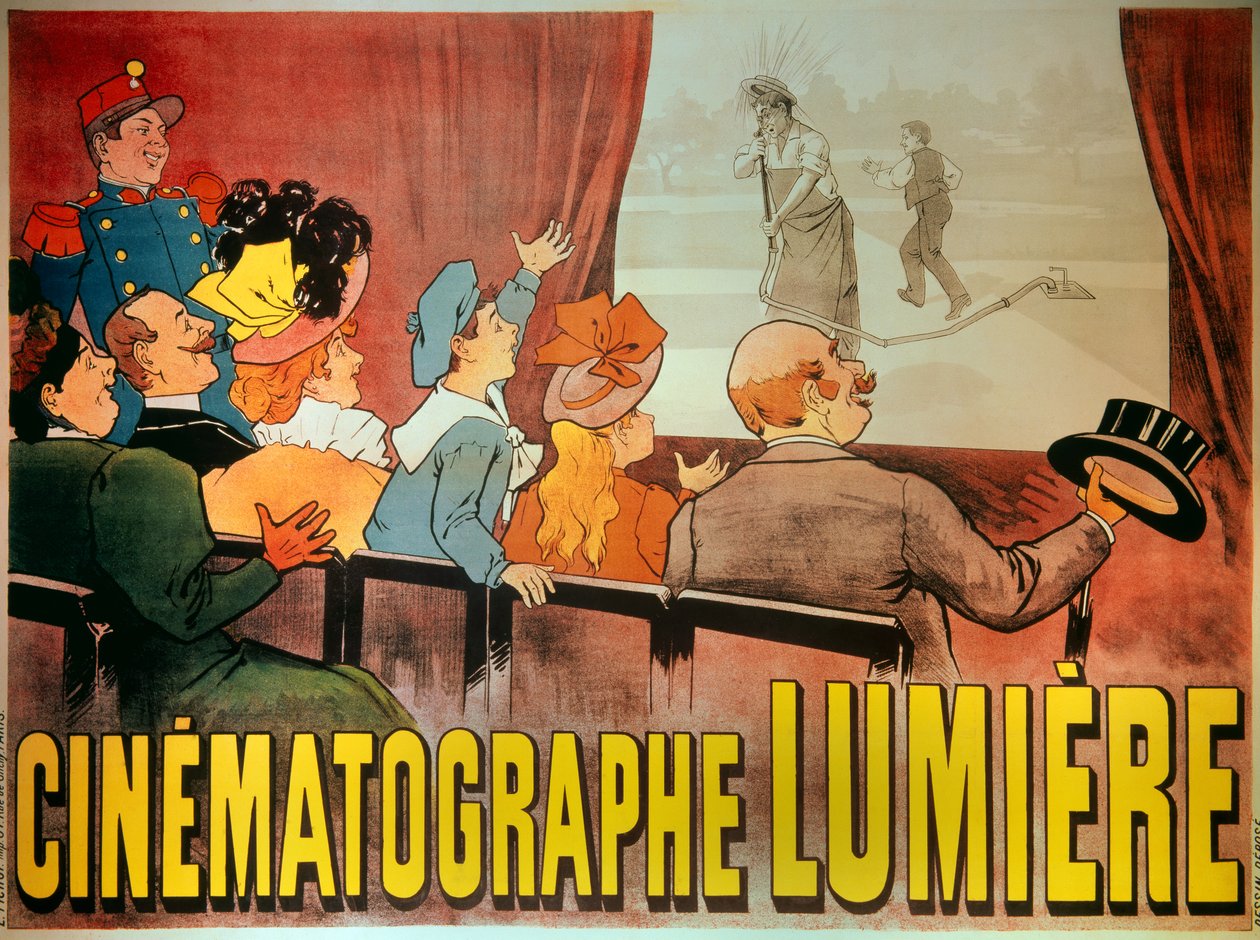 Lumiere kardeşlerin görüntü yönetmeni için poster: 1895