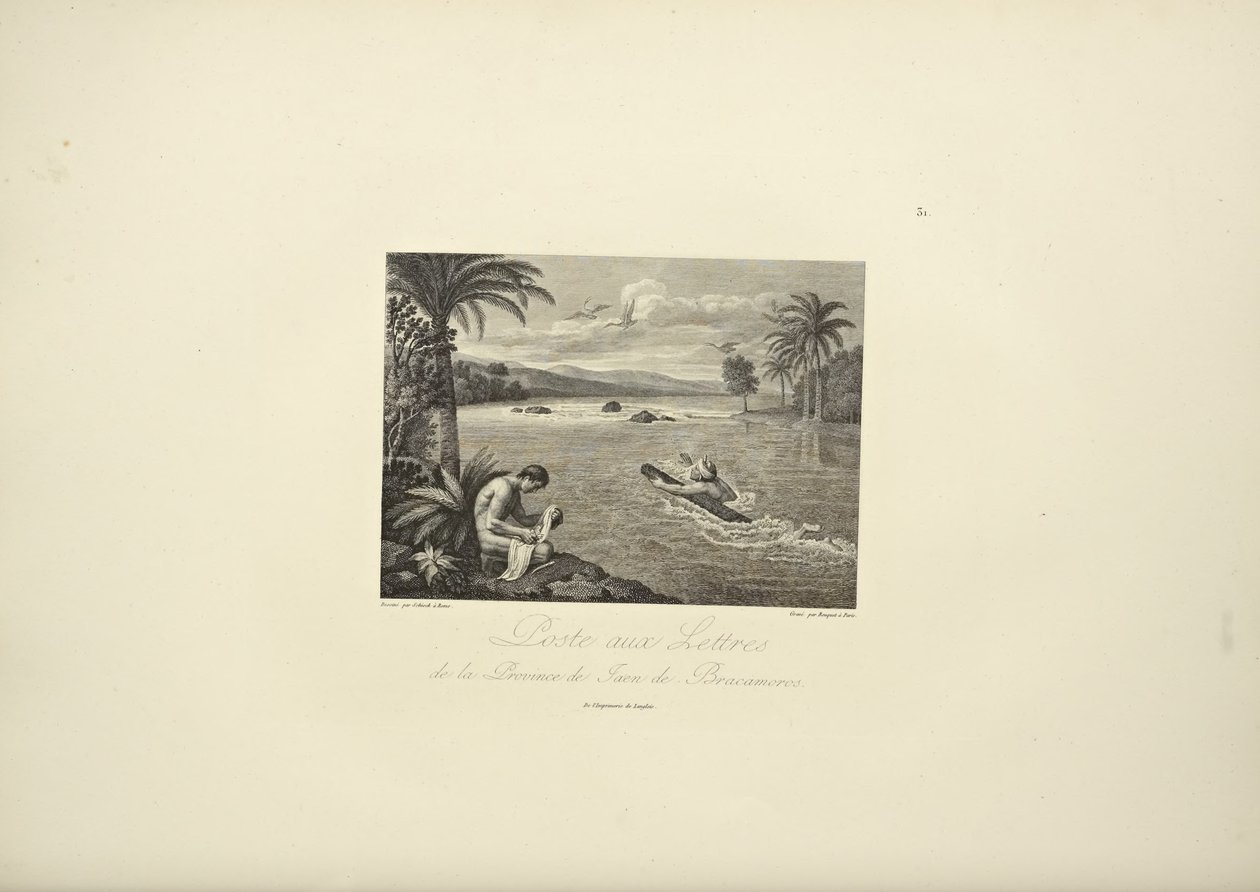 Jaen de Bracamoros Eyaletinde Mektuplar Gönderme, Alexander von Humboldt ve Aime Bonpland tarafından 