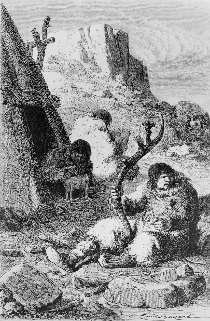 Louis Figuier tarafından LHomme Primitif