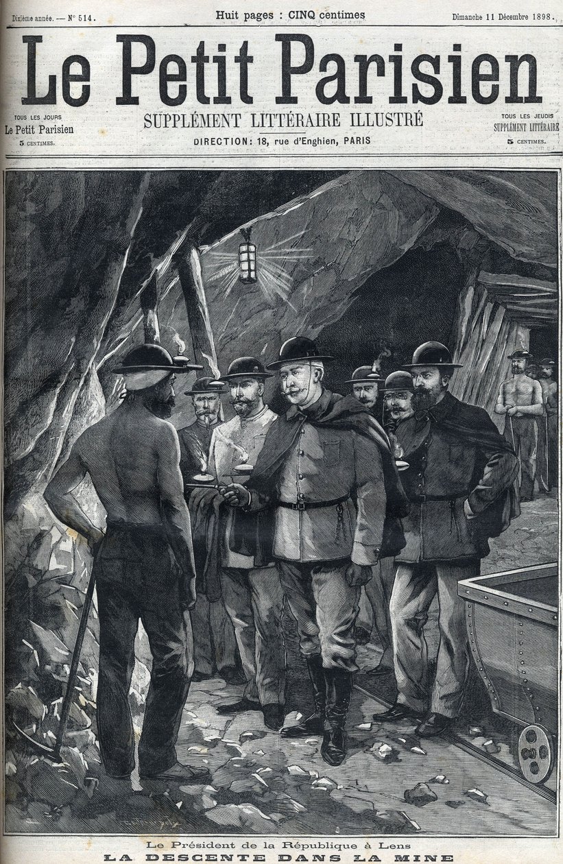 Fransa Cumhuriyeti Cumhurbaşkanı Felix Faure, Aralık 1898