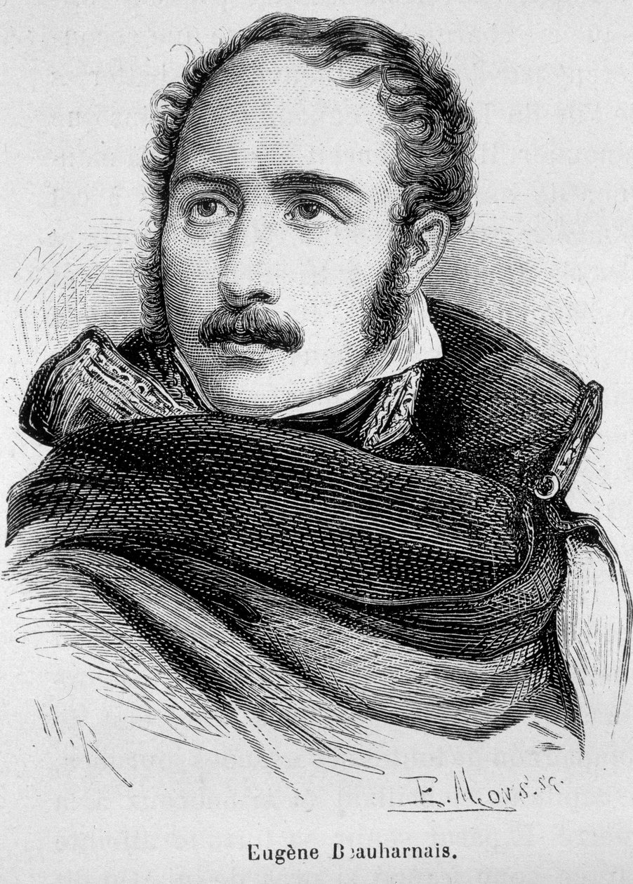 Prens Eugene Rose de Beauharnais (1781-1824, Alexandre de Beauharnais ve Josephine