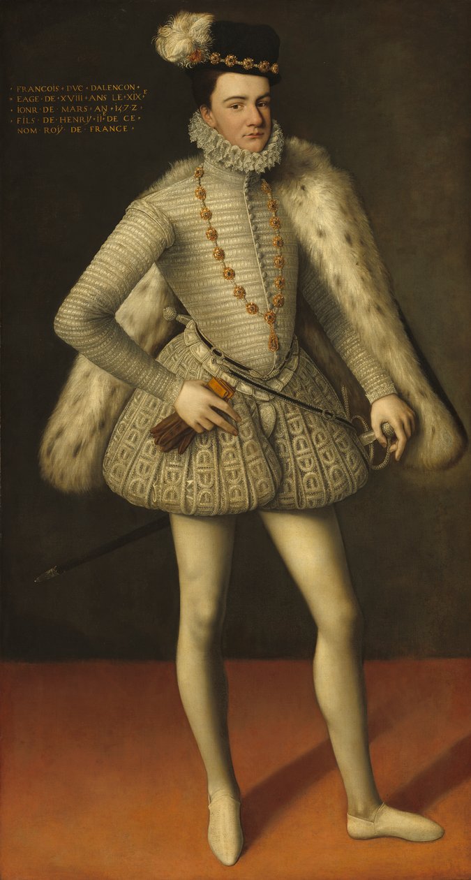 Prens Hercule-Francois, Alencon Dükü, 1572 by French School