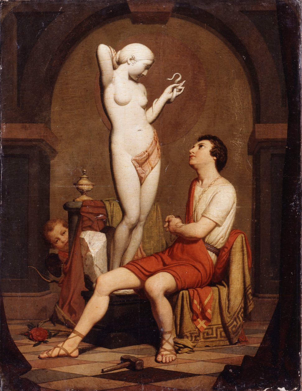 Pigmalion, 1851 by French School