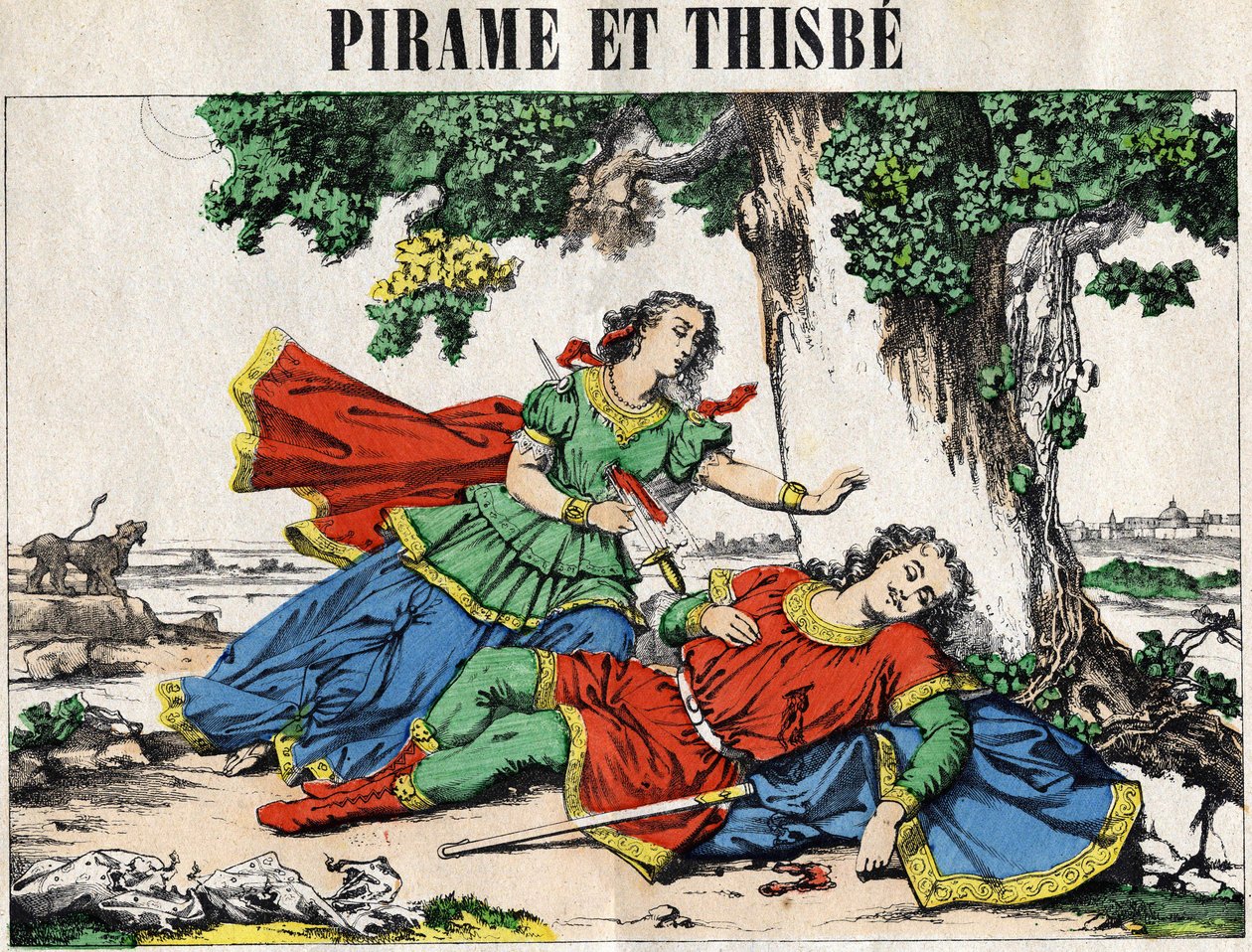 Pyramus (Pirame) ve Thisbe, Ovid