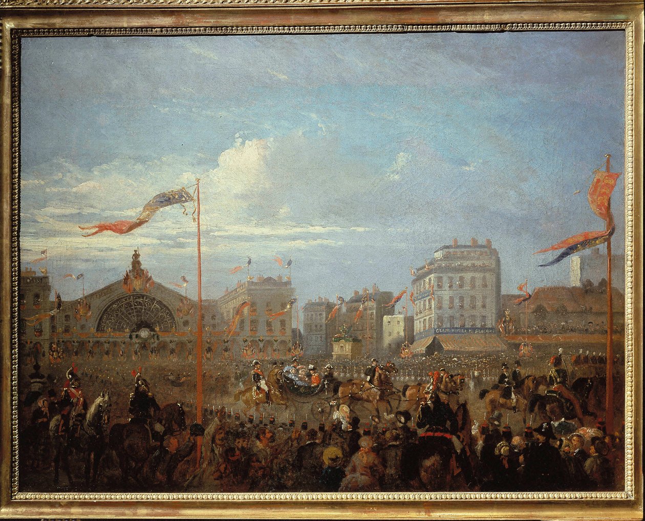 Kraliçe Victoria (1819-1901) Gare de l