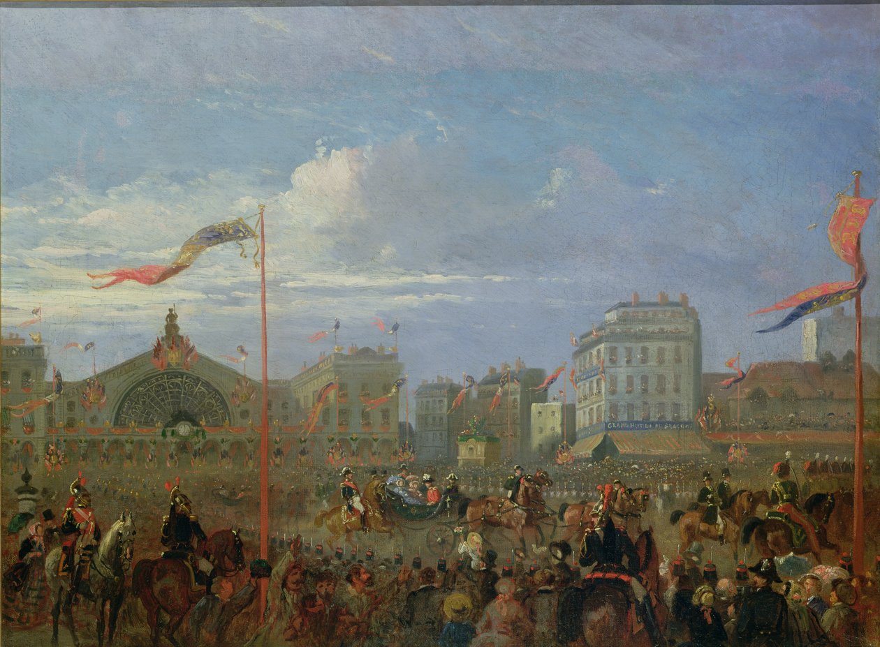 Kraliçe Victoria (1819-1901) Gare de l