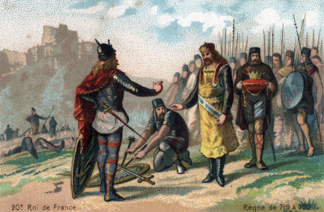 Rainfroy (Rainfroi), Charles Martel tarafından Angers
