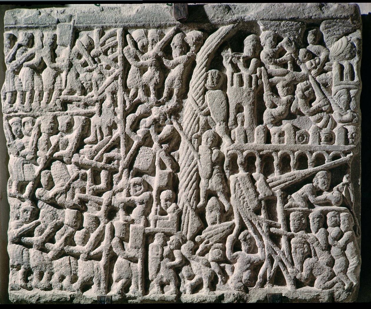 1209 yılında Simon de Montfort (c.1160-1218) tarafından Carcassonne Kuşatması