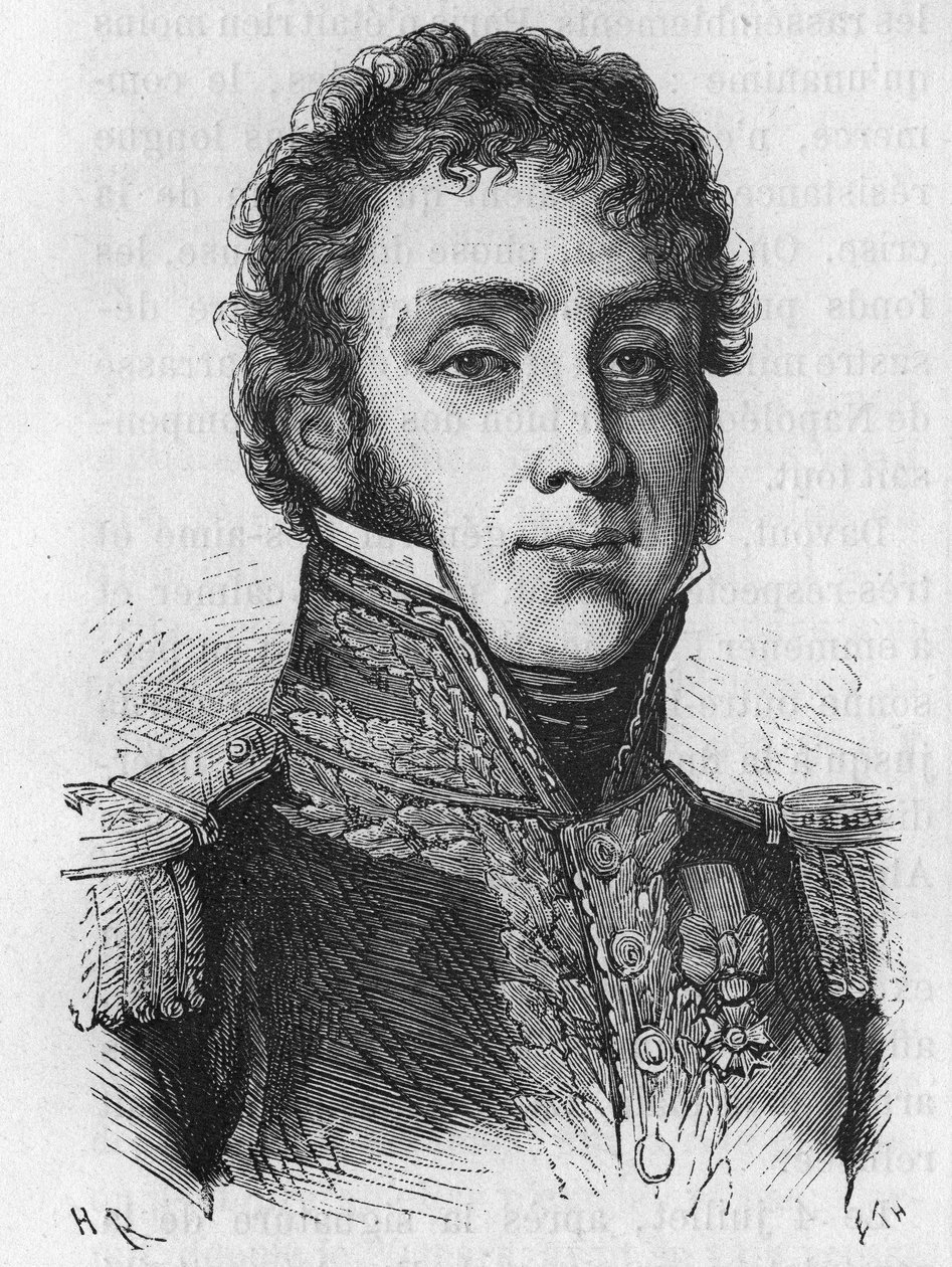 Remy Joseph Isidore Exelmans (veya Exelmans), Mareşal ve Fransa Akranı (1775-1852) - Henri Martin tarafından “Fransa Tarihi”nde by French School