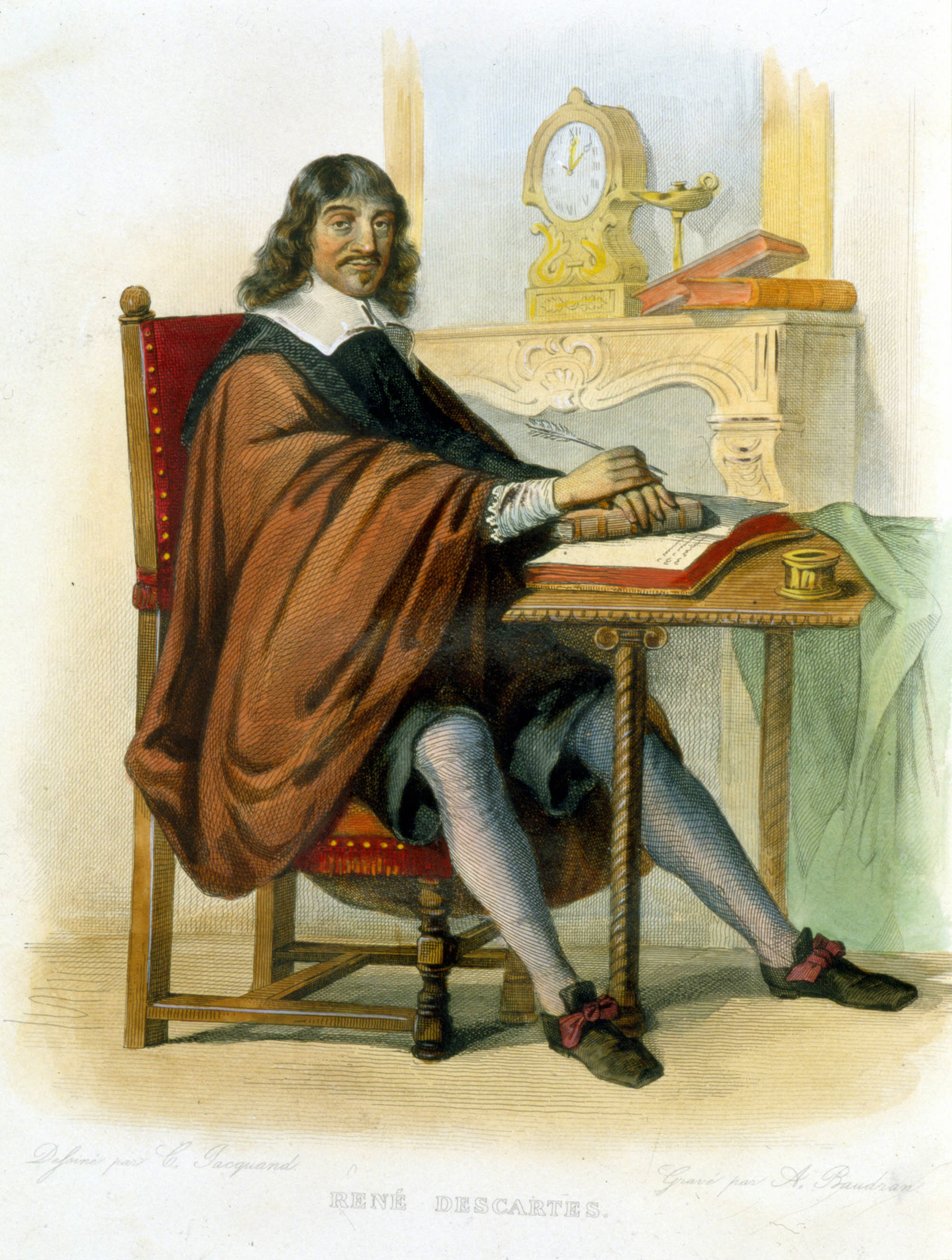 René Descartes yazıyor - Ed. Mennechet