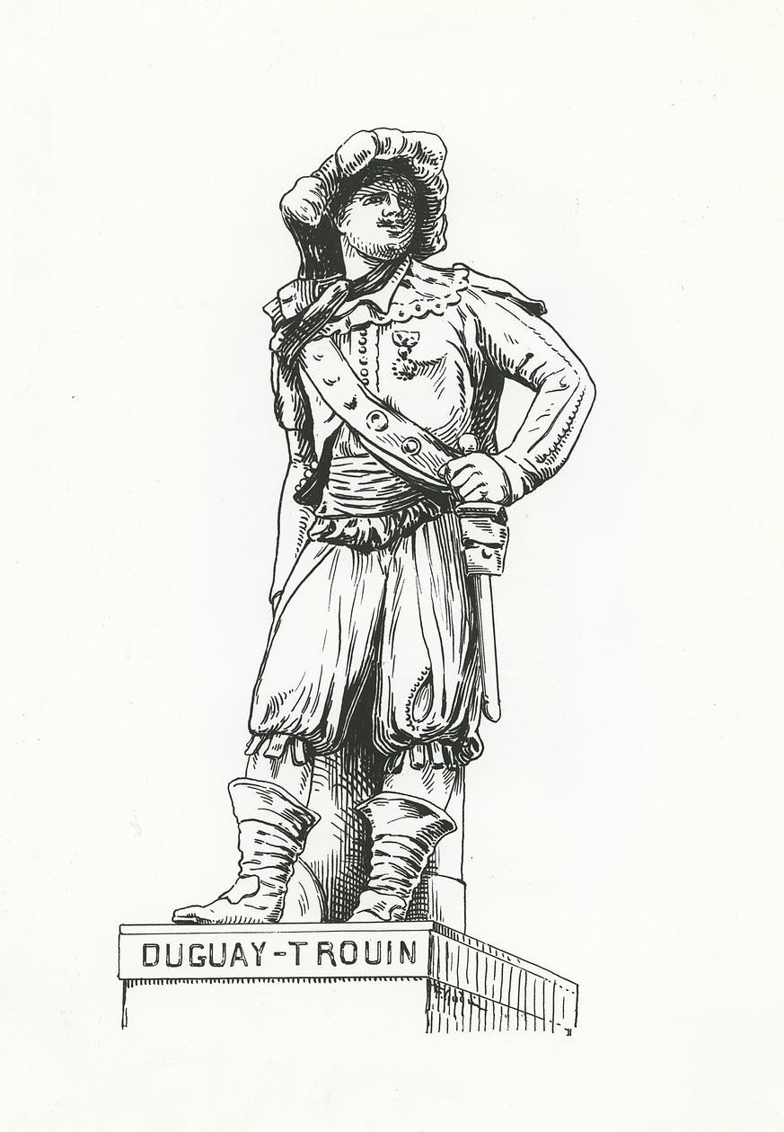 René Duguay-Trouin (gravür) by French School