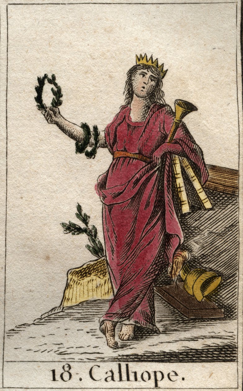 Epik şiirin ilham perisi Calliope