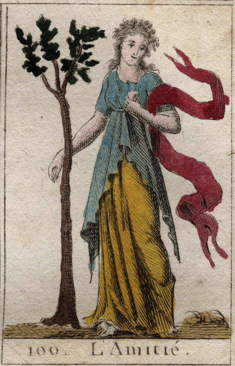 Dostluğun temsili. Pierre Blanchard 1803