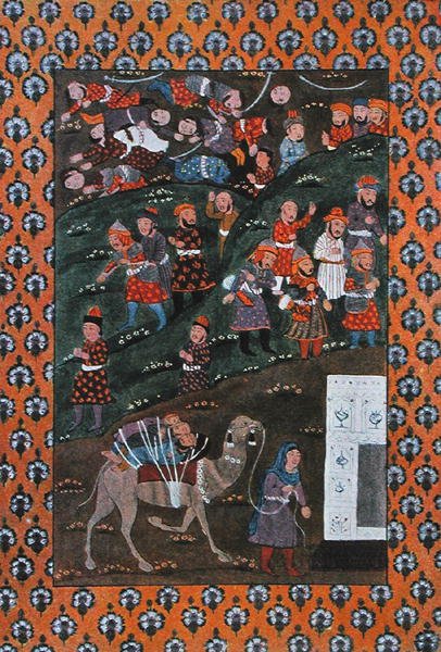 Bir keşif gezisinden dönerken, 