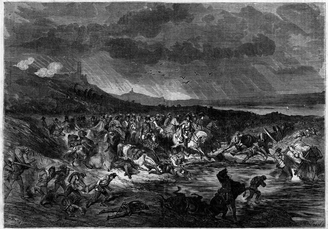 Risorgimento - Solferino Savaşı - 24 Haziran by French School