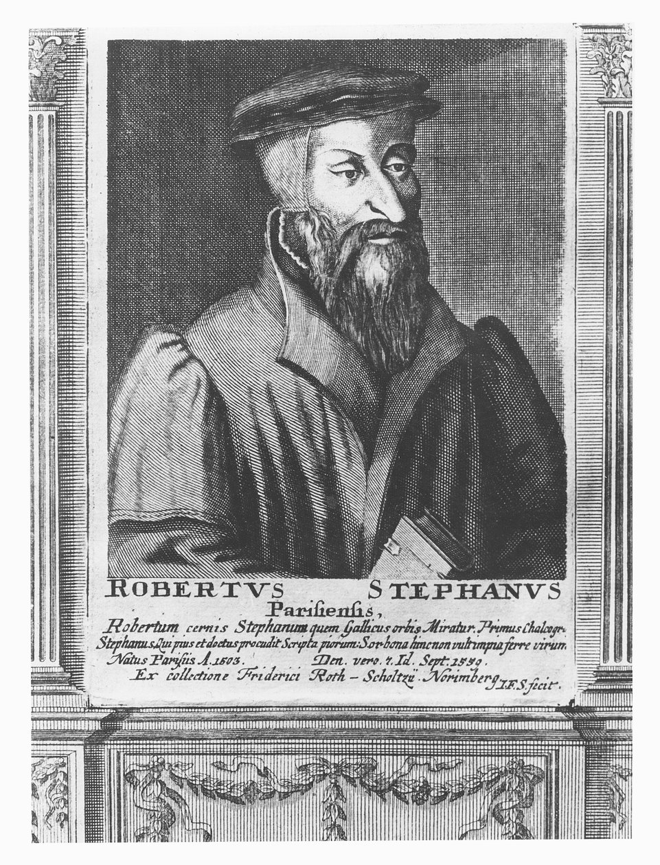 Robert Estienne (gravür) by French School
