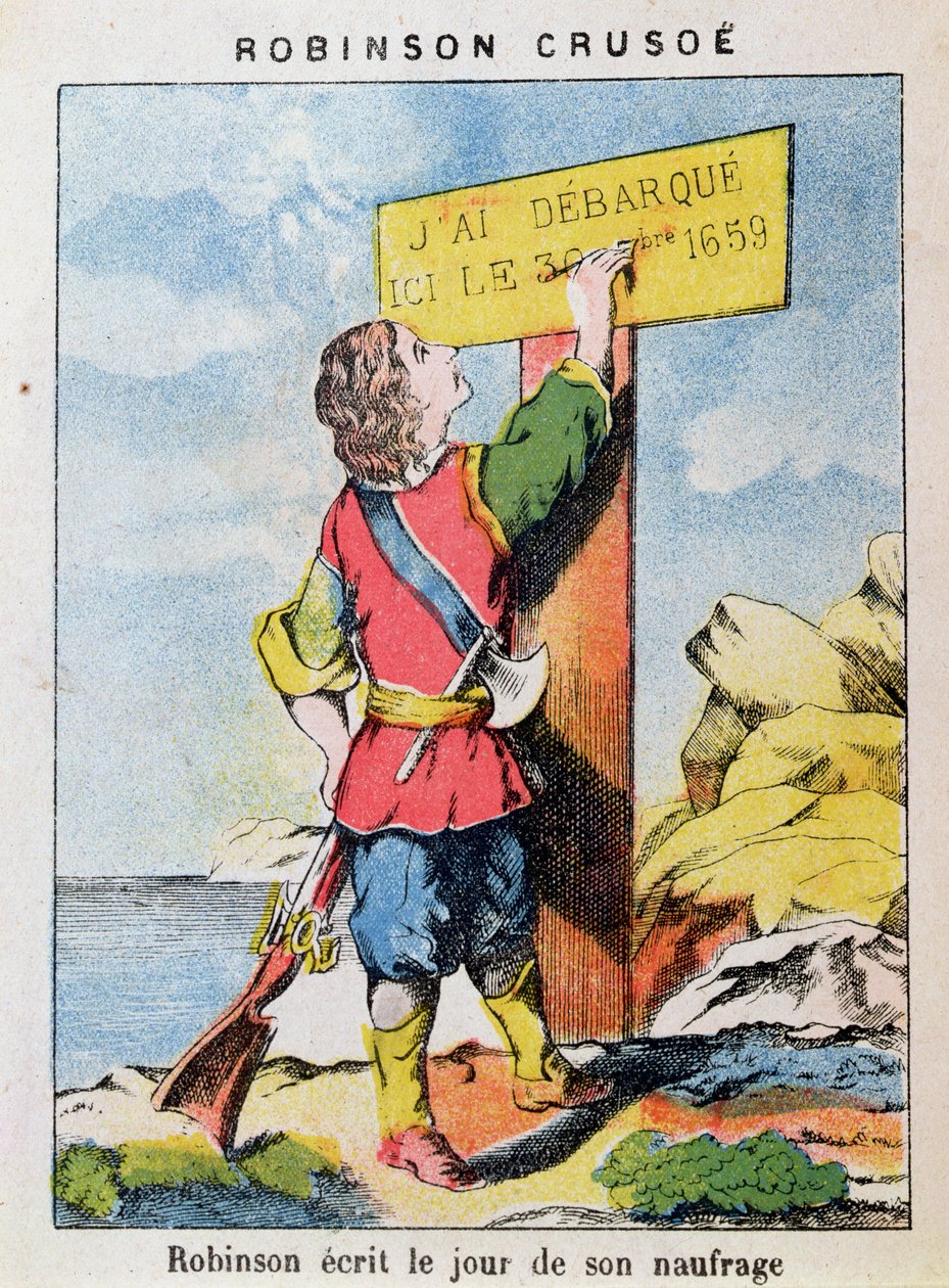Robinson Crusoe Gemi Enkazının Tarihini Yazıyor by French School