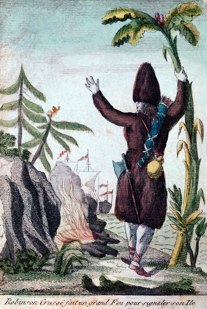 Robinson Crusoe adası Imagerie Basset