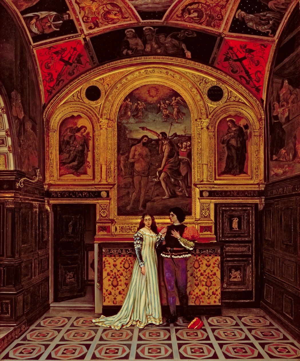 Romeo ve Juliet, 1860-70 dolayları by French School