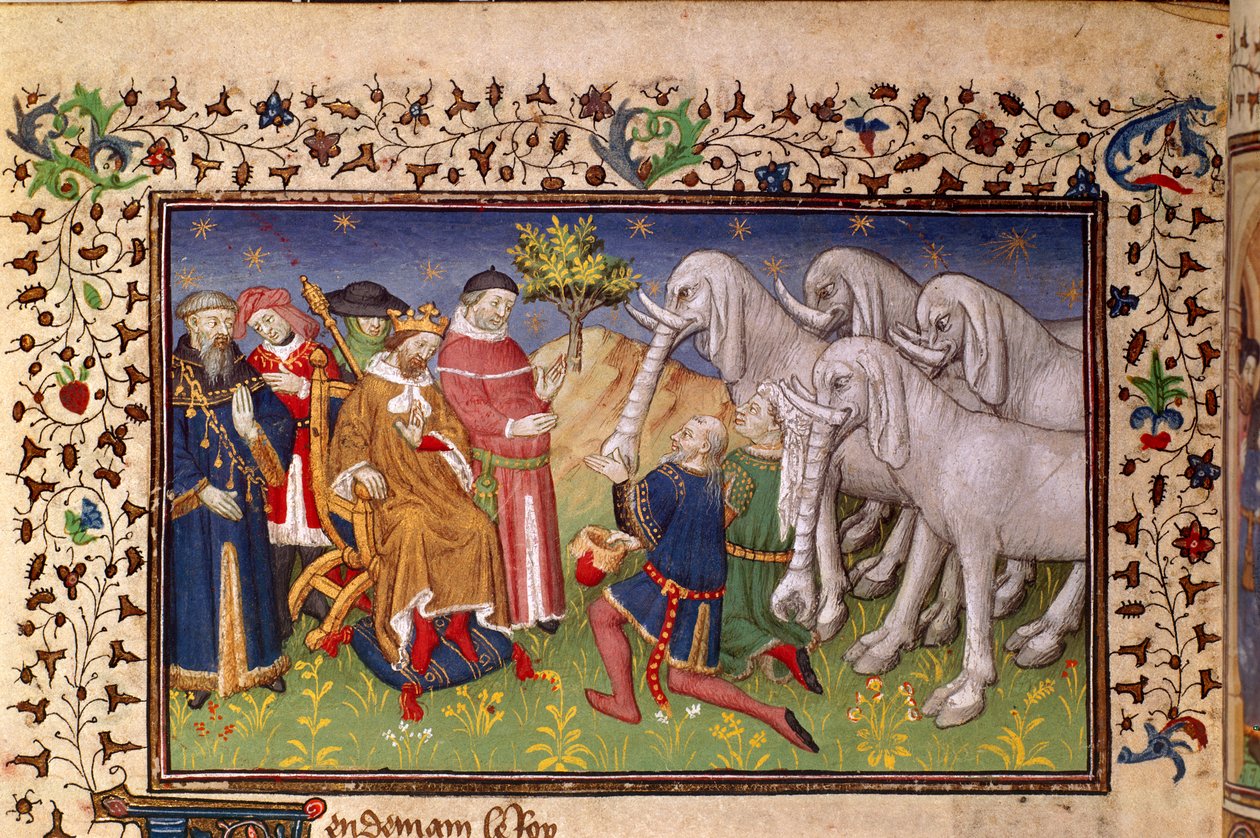 Royal 20 B. XX, fol.82v, Alexander